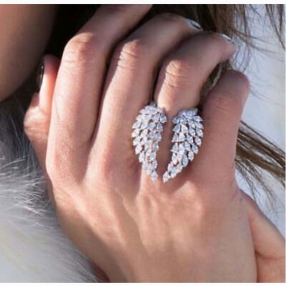 Jewelry - Diamond Angel Wing Ring